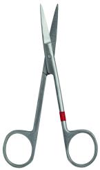 Einmal Irisschere - 11 cm - gerade - spitz/spitz