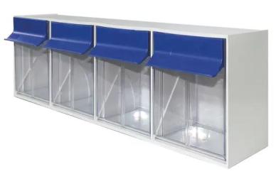 Spritzen- und Kanülenspender - 4 - blau