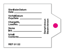 Containerschild - 46x60 mm - selbstklebend