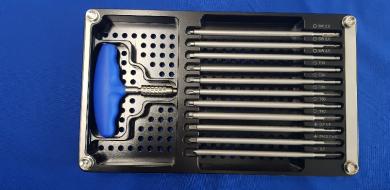 Tray für Extraktionsset Großfragment