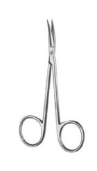 Fadenschere / Irisschere - 11.5 cm - gebogen