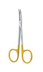 Fadenschere / Irisschere - 11.5 cm - gebogen - spitz/spitz