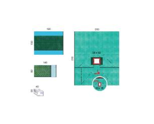 Raucodrape Rektum-Set