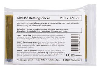 Rettungsdecke SIRIUS