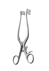 Wundsperrer Weitlaner - 10.5 cm - 2 x 3 gezahnt - scharf