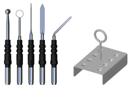 Kleines Chirurgiebesteck ø 4 mm