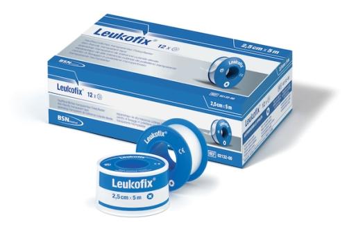 Leukofix - 2,5 cm x 5 m - transparent - 12 Stk.