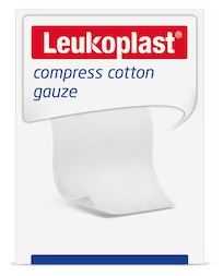 Leukoplast Compress Cotton Gauze steril