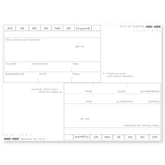 Adressfeld-Aufkleber eGK
