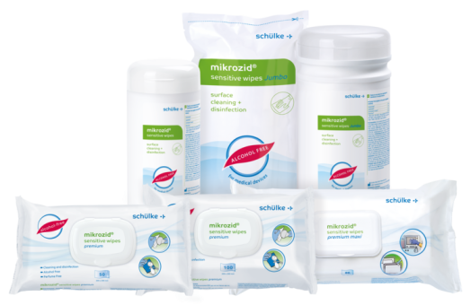 mikrozid sensitive wipes - premium