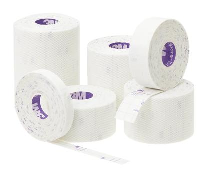 Multipore Dry - 2.5 cm x 5 m - weiß